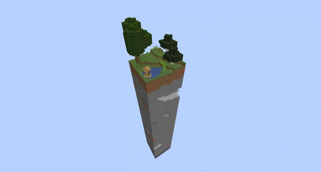 One Chunk minecraft