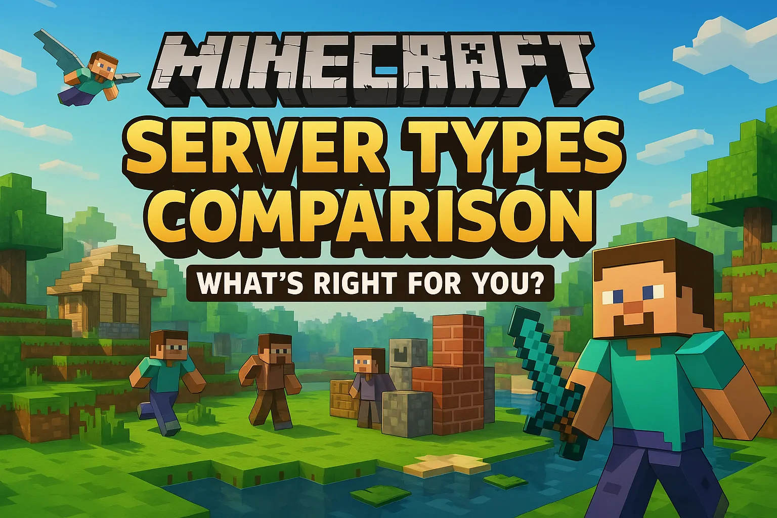 Minecraft Server Types Comparison: What’s Right for You?